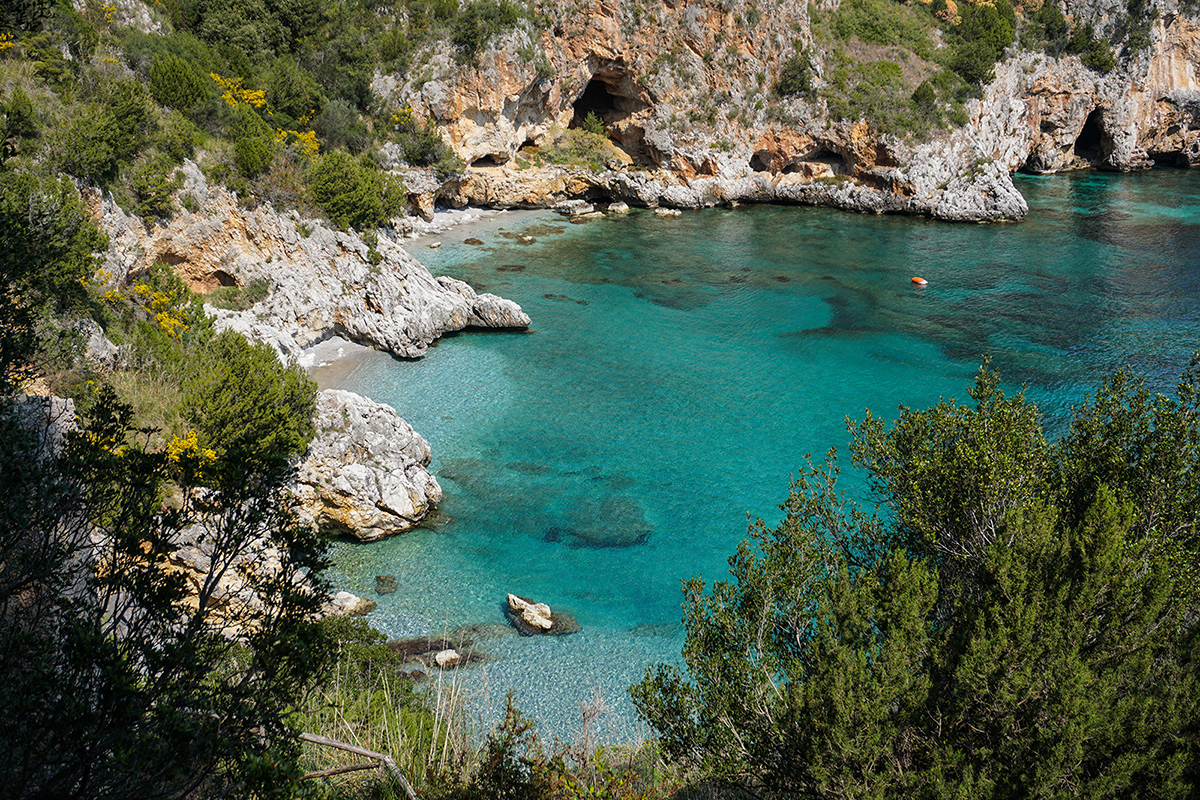 Baia degli Infreschi nel Cilento