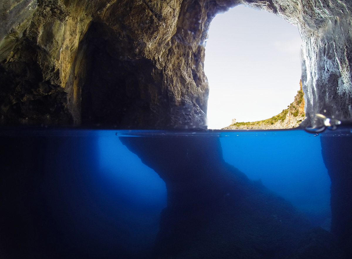 Grotta Azzurra costa del Cilento
