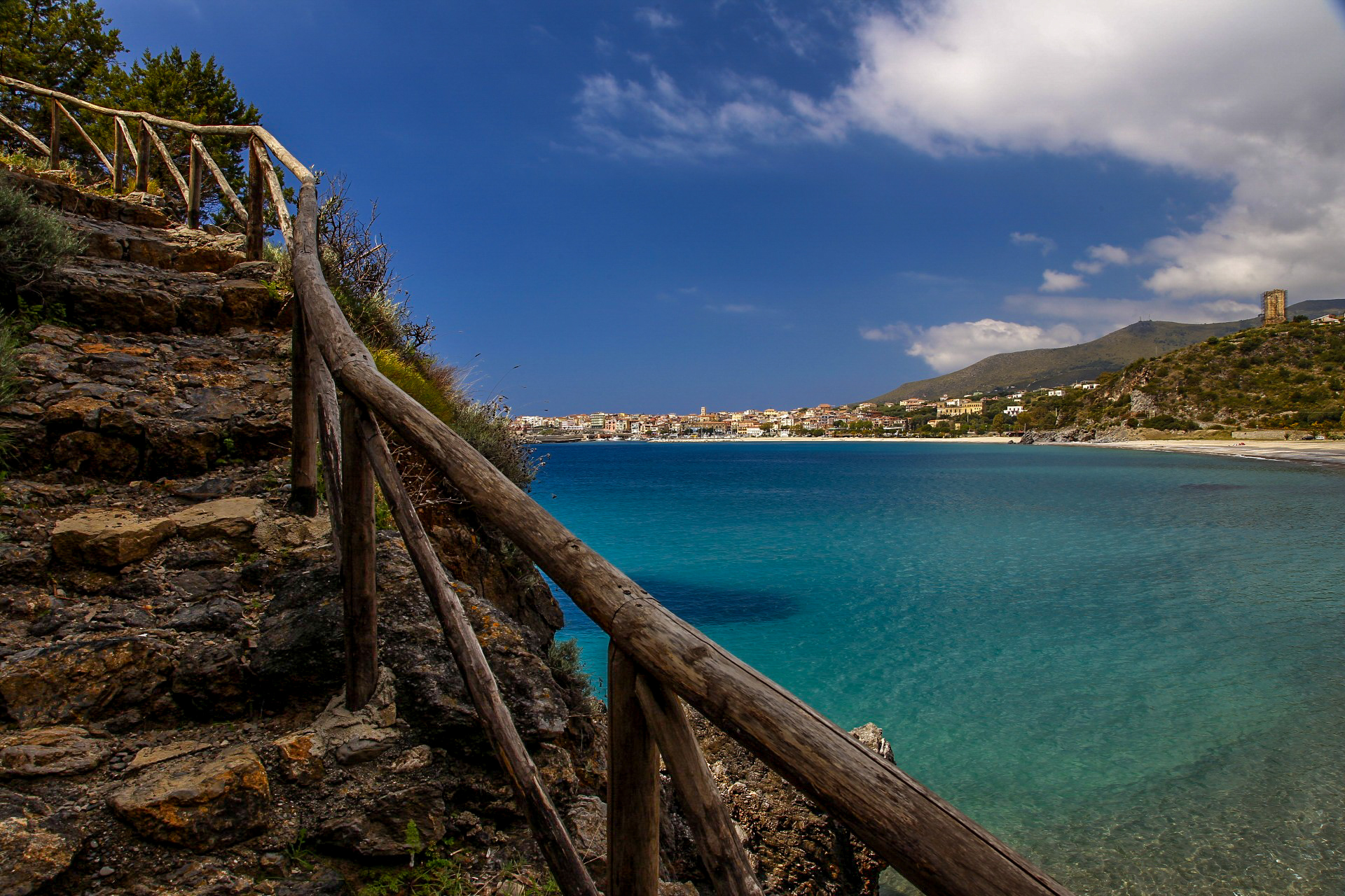 Spiagge di Marina di Camerota nel Cilento