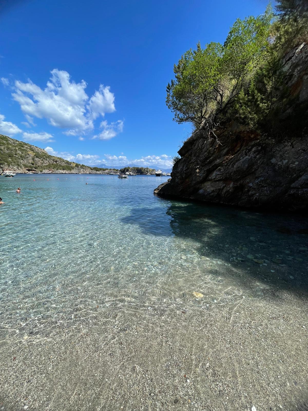 Baia degli Infreschi a Marina di Camerota