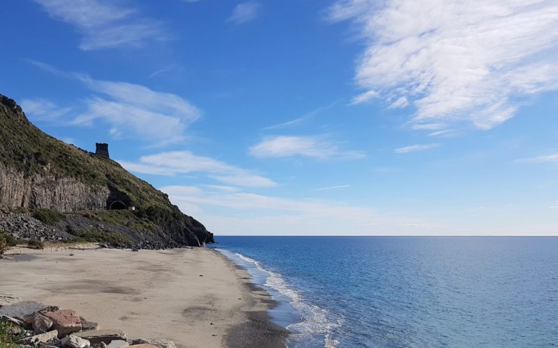 Spiaggia del Troncone e della Vela a Marina di Camerota